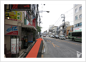 阪急大宮駅、四条大宮方面から