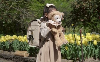 植物園で記念撮影